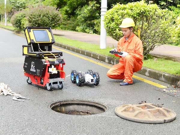 南丹管道机器人检测